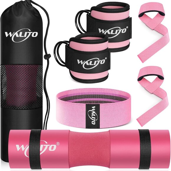 8Pcs Barbell Pad Set for Hip Thrust - Squat Pad,Gym Accessories for Women with B - Picture 1 of 6